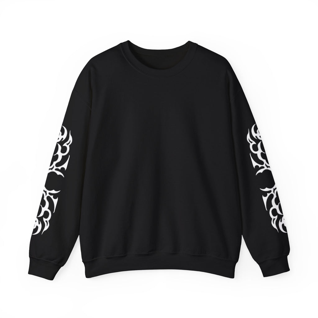 Delirium Skull Gothic Crewneck Sweatshirt | Skull Art Crewneck