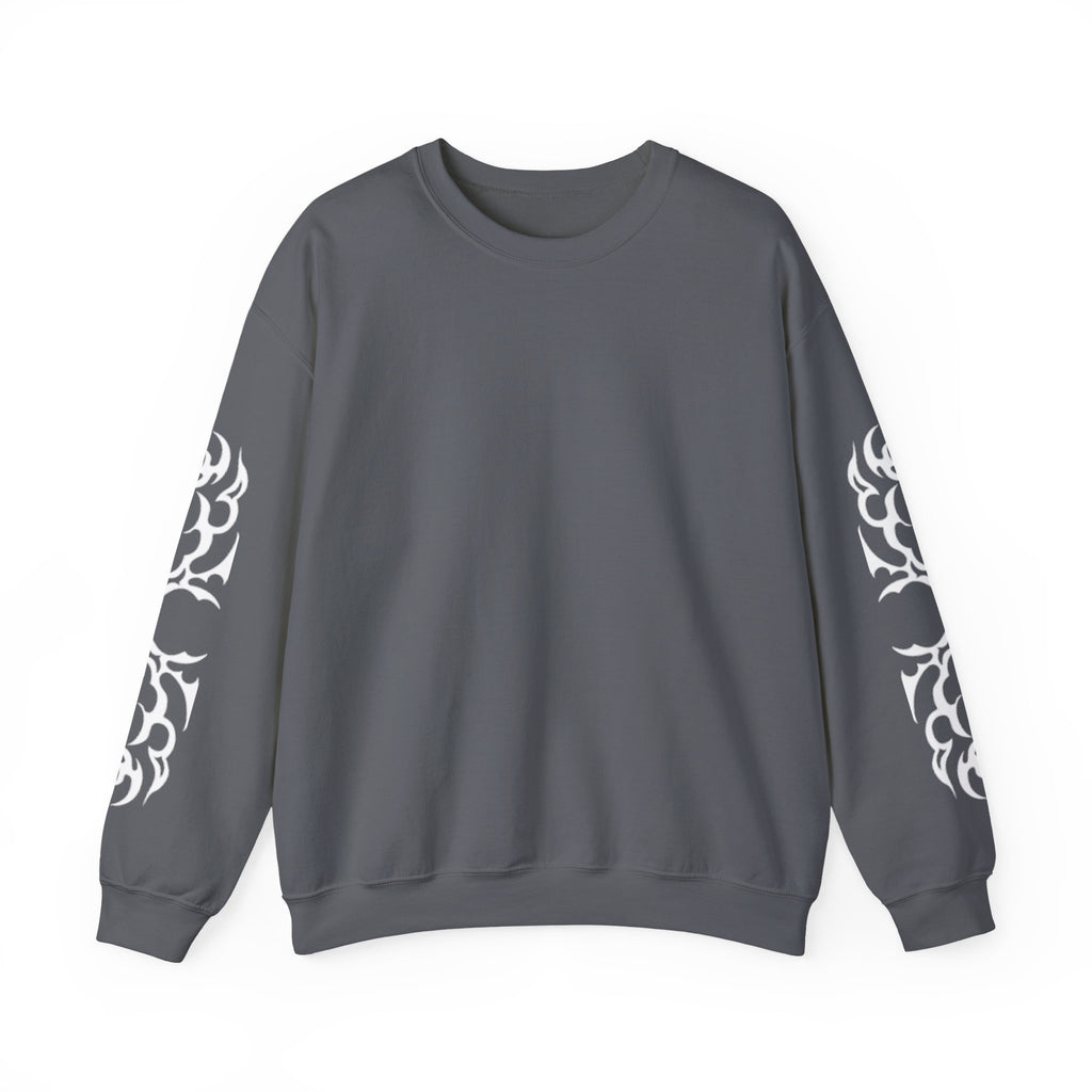 Delirium Skull Gothic Crewneck Sweatshirt | Skull Art Crewneck