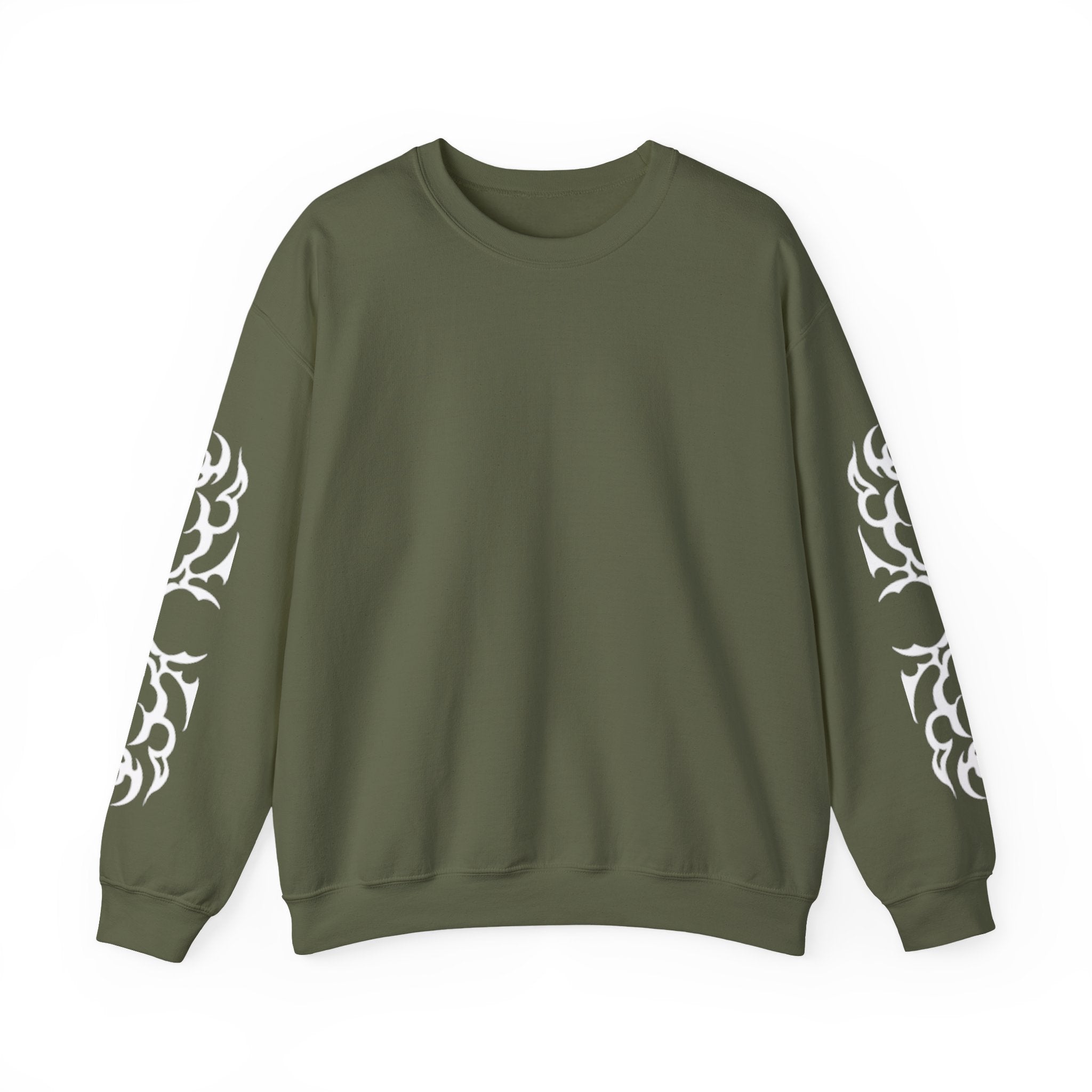 Delirium Skull Gothic Crewneck Sweatshirt | Skull Art Crewneck